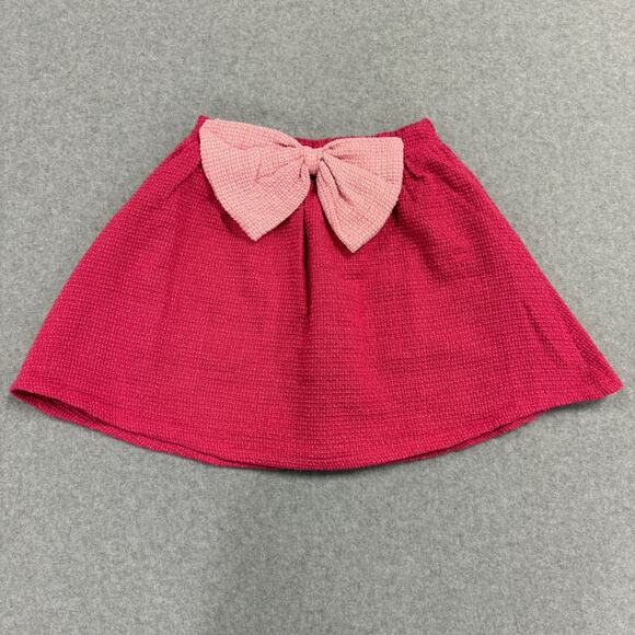 Shop The Mint Girls Set 10/12 Floral Ruffle Top Tweed Bow Skirt Fairy Princess - Picture 4 of 14